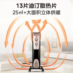 美的（Midea）电热油汀/立式电暖气片 NY2513-16JW